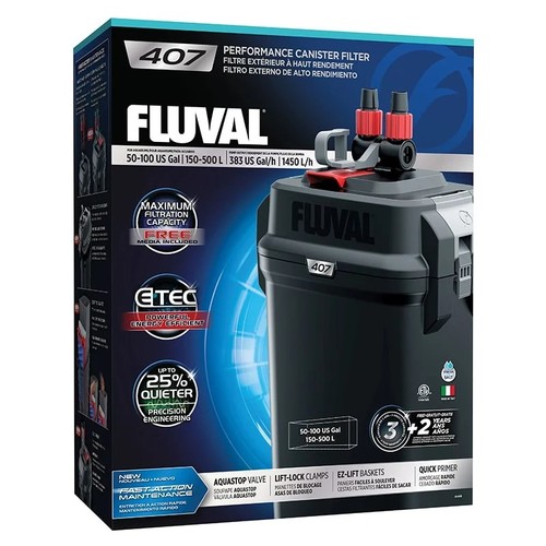 פלובל פילטר חיצוני Fluval 407 Performance Canister Filter