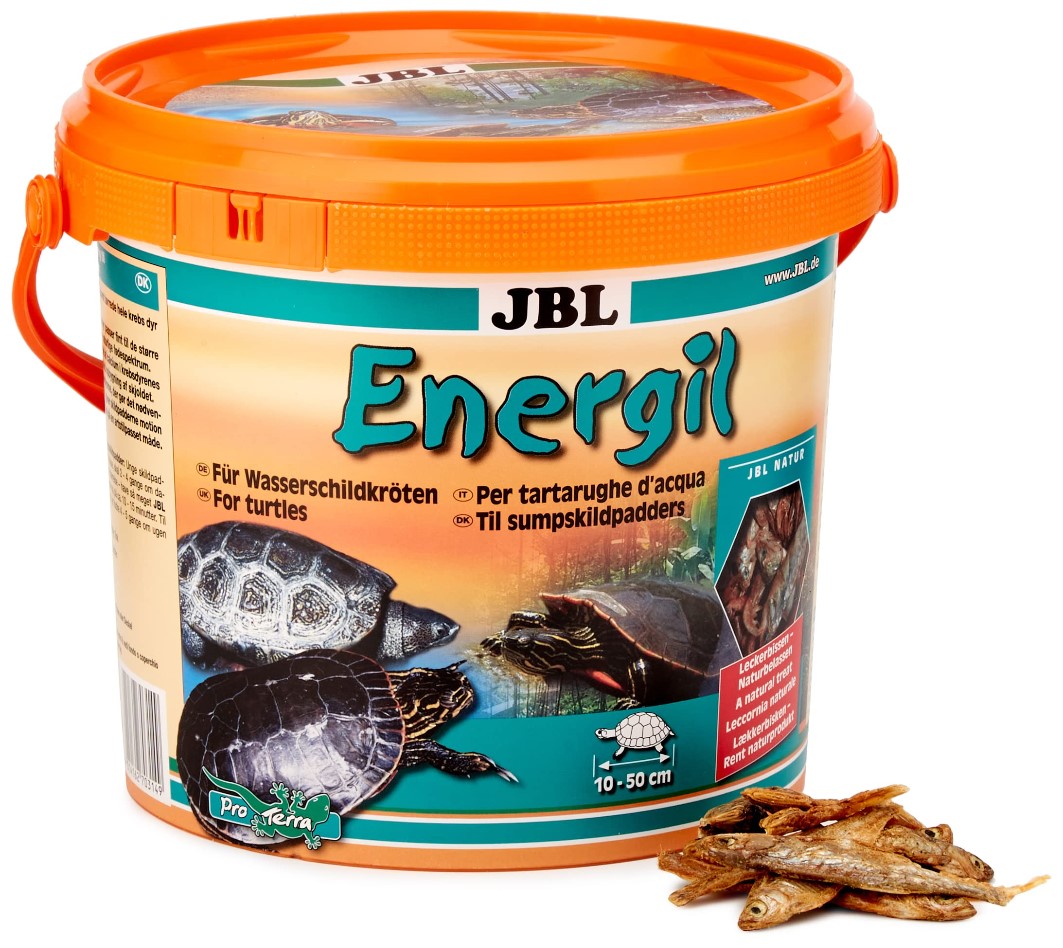 מזון דגים וסרטנים יבשים לצבים JBL Energil 2500ml