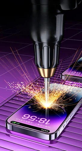 מגן זכוכית מחוסמת Corning 9D מעוקל  לאייפון 14/13 -  WEKOME HD WTP-068