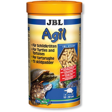 מזון מקלונים צפים לצבים JBL Agil 250ml