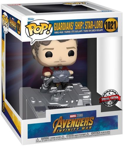 POP Deluxe:Marvel- GOTG Ship- Starlord- אריזה פגומה
