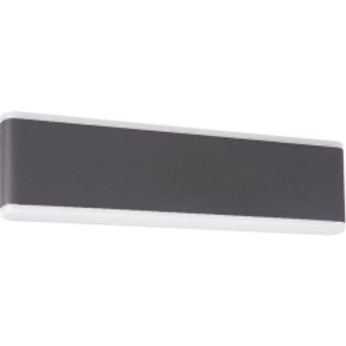 צמוד קיר מלבני סדרת אוריון (UP/DOWN) אפור 20W 2900K IP54 יורולוקס 
