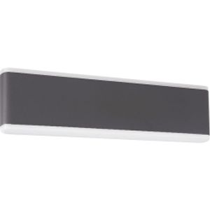 צמוד קיר / תקרה מלבני סדרת אוריון,(UP/DOWN) אפור 20W 4000K IP54 יורולוקס
