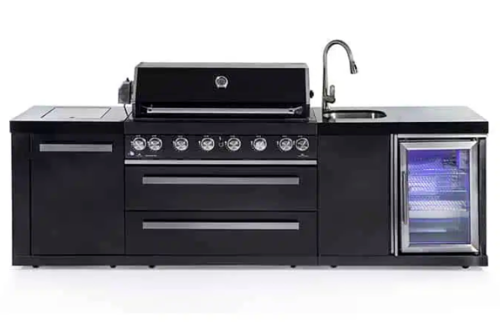 CAESAR 6 BLACK EDITION גריל + כיור + מקרר