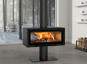 קמין עץ LINEA 100 Due P