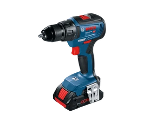מברגה מקדחה נטענת 18V מקצועי כולל 3 סוללות 2AH ומטען דגם GSR 18V-50 בוש