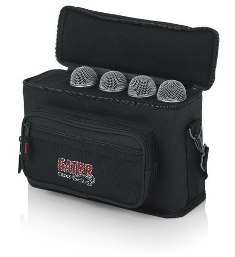 נרתיק ל 4 מיקרופונים GATOR GM-4 Padded Bag for Up to 4 Mics
