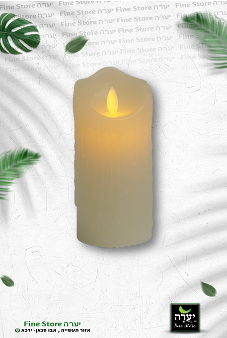 נר פילר לד ק.7 ג.15 ס"מ 