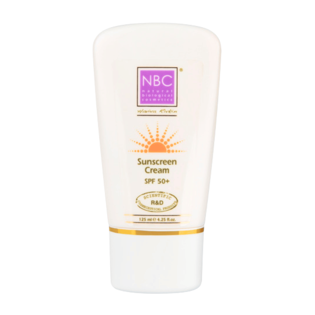 קרם הגנה SPF50 בגודל 125 מ"ל מהסדרה הסגולה - חביבה ריבקין | NBC HAVIVA RIVKIN