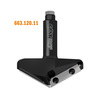 רוטר שיפועי (V-Groove) 120° עם שימות מתחלפות 87.5x24x95 Z2 קנה 20 מ"מ
