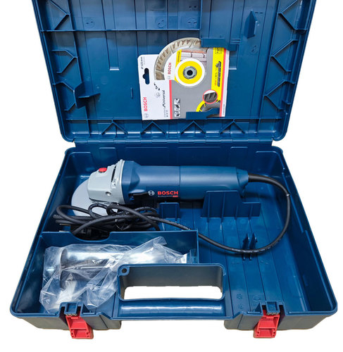 משחזת זווית בוש BOSCH GWS 1400 במזוודה + דיסק יהלום במתנה 