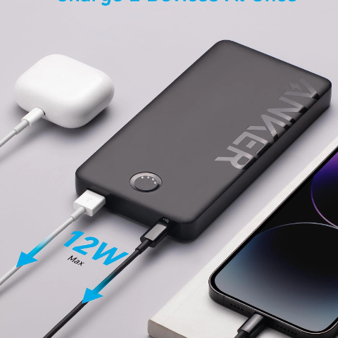 סוללת גיבוי Anker 323 PowerCore PIQ 10,000mAh