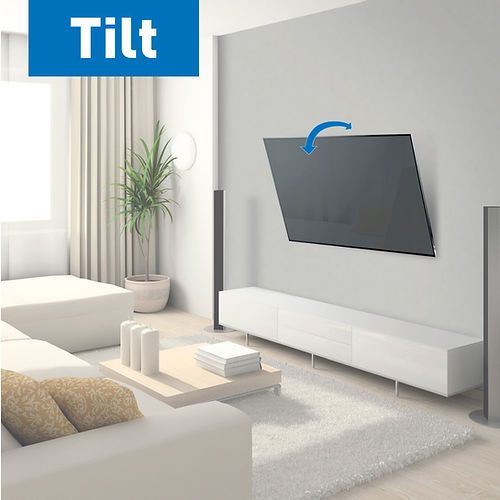 דגם +E310 - זרוע ברקן עם הטייה ועם פטנט נעילת בריח למסכי 29-65 אינץ'
