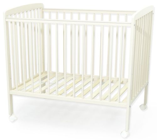 מיטת מטר לתינוק סטארלייט עם מגן אנטיבייט ו 3 מצבי גובה - שמנת