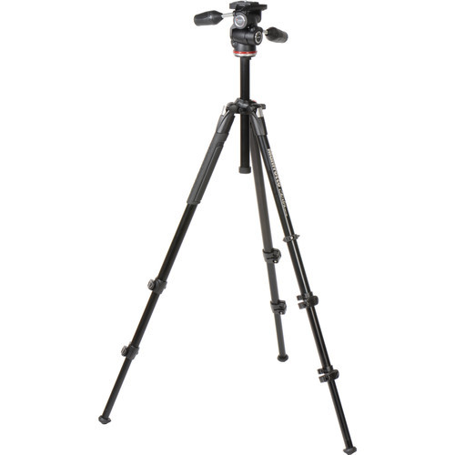Manfrotto MK290XTA3-3WUS 290 Xtra חצובת אלומיניום עם ראש 3 צירים