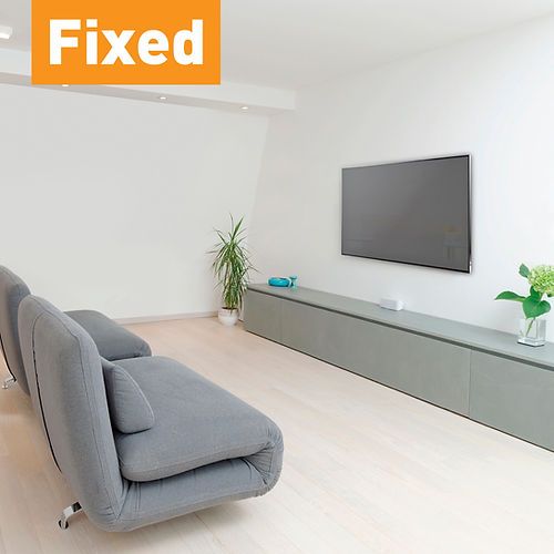 דגם E20 - זרוע ברקן קבועה עם נעילה קפיצית למסכי 13-43 אינץ'