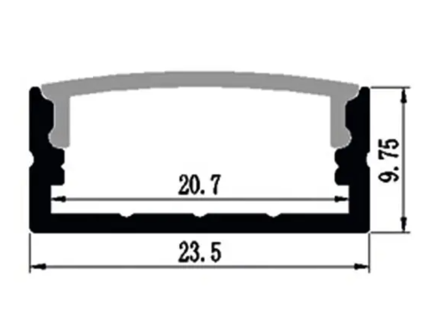 פרופיל אלומיניום 1023 ACTEC