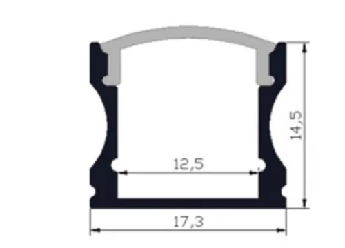 פרופיל אלומיניום 1517 ACTEC