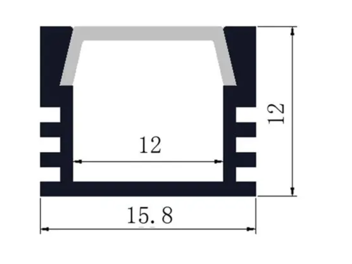 פרופיל אלומיניום 1216 ACTEC