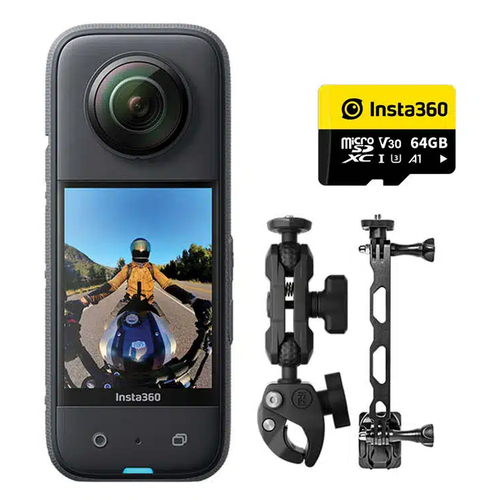 מצלמה Insta360 ONE X3 motorcycle kit קיט לאופנוע