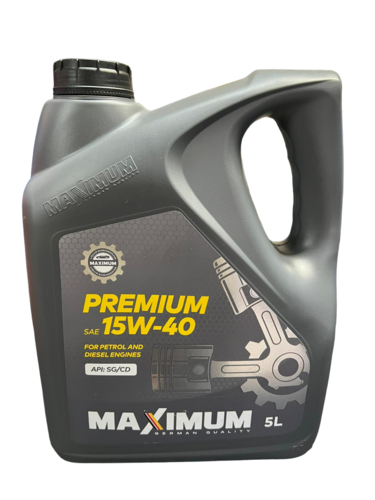 ‏שמן מנוע Maximum Premium 15W-40 | ‏5 ליטר