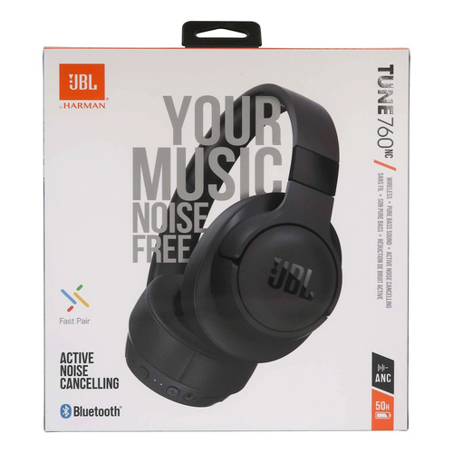 אוזניות ‏אלחוטיות JBL Tune 760NC
