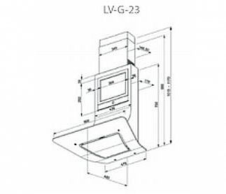 קולט אדים דגם: LV-G-23
