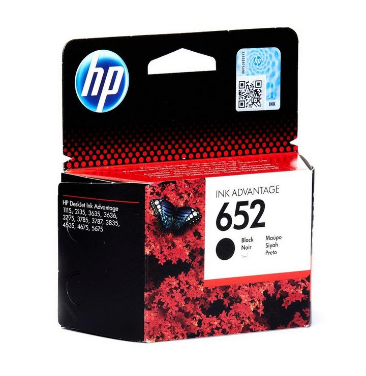 דיו HP 652 שחור