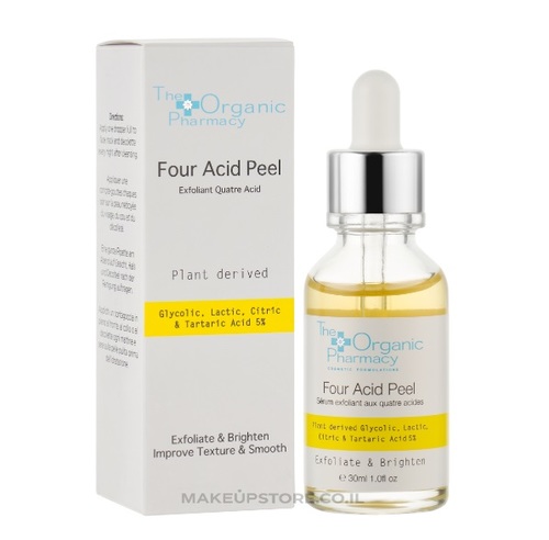 סרום פילינג The Organic Pharmacy Four Acid Peel 30 ml