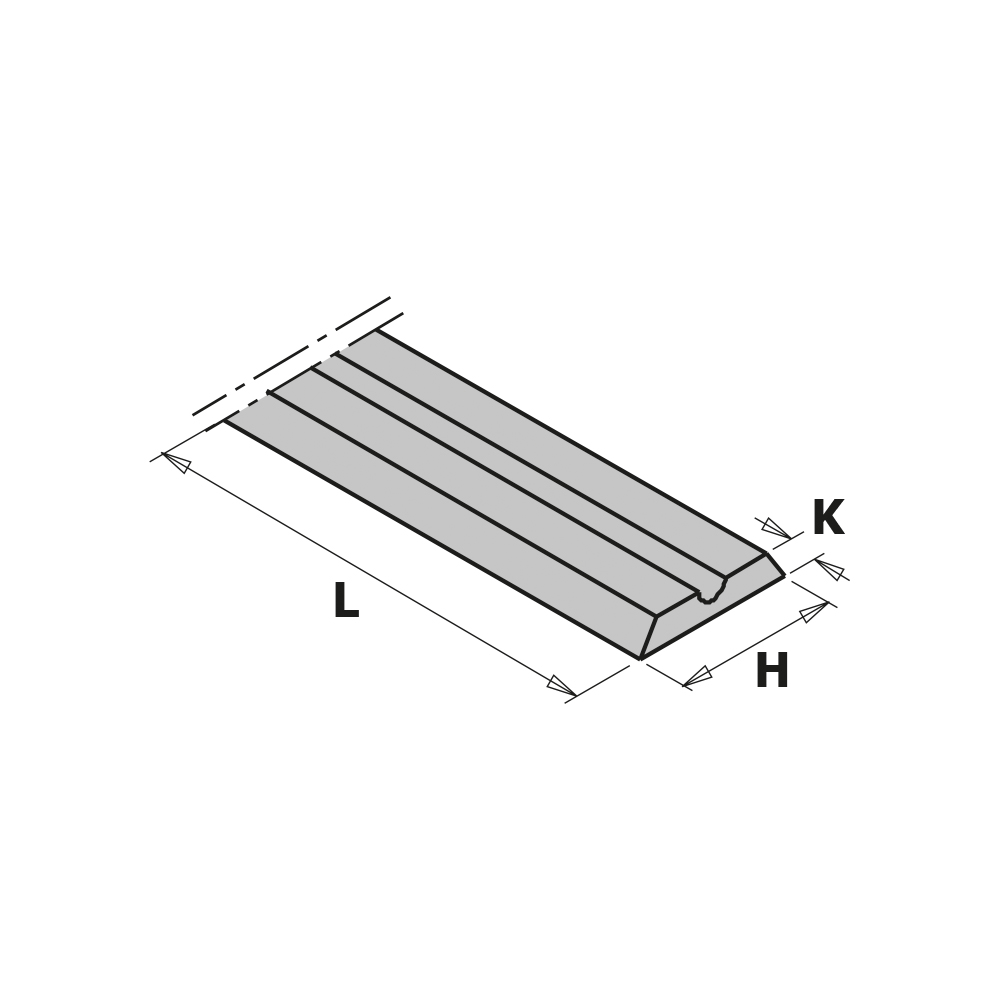 סכינים מתחלפות למקצוע חשמלי 82x5.5x1.1 מחיר ליח (חבילה =10 יח