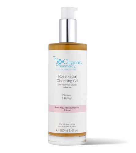 ג'ל ניקוי פנים THE ORGANIC PHARMACY Rose Facial Cleansing Gel 100ml