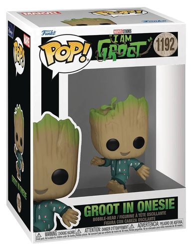 בובת פאנקו מארוול: Marvel I Am Groot - Dancing Groot In Onesie - גרוט רוקד בפיג'מה