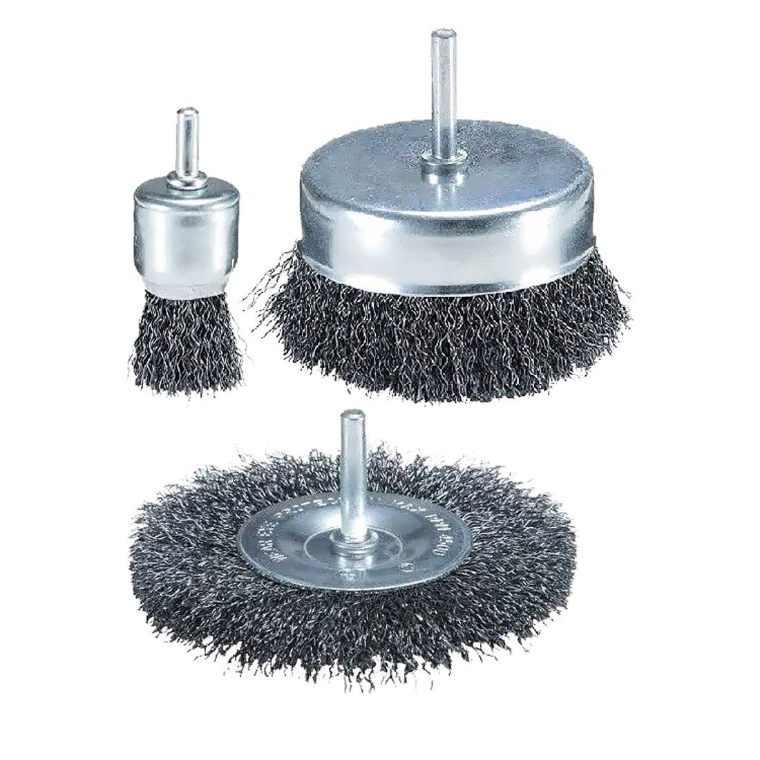 סט 3 מברשות ברזל למקדחה MAKITA D-66070