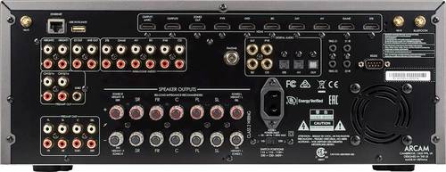 רסיבר קולנוע 9.1.6 ערוצים מבית ARCAM דגם AVR20