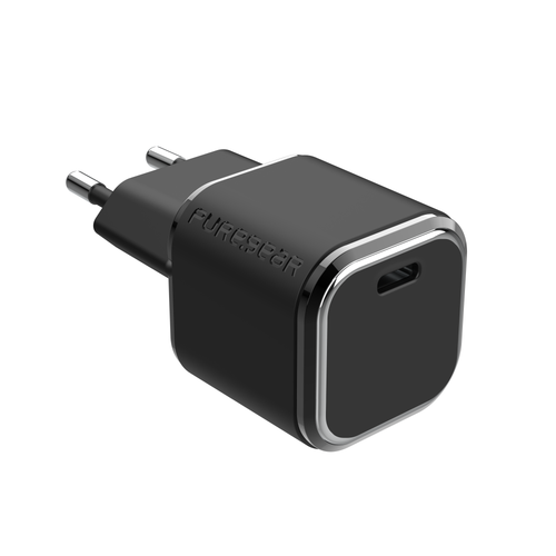 ראש מטען קיר מהיר 35W + כבל PureGear Type C 