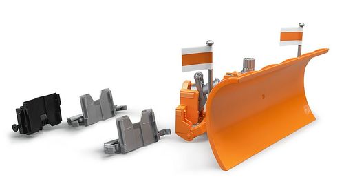 כף מפלסת שלג להרכבה על משאיות ורכבים