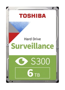 כונן קשיח פנימי TOSHIBA Bulk S300 Surveillance HDD Sata III SMR 6TB