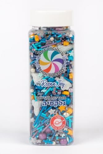 סוכריות קישוט מיקס גלקסיה/חלל 120 גרם Decolicious