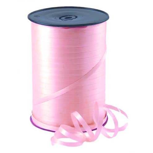 סרט לבלונים 450 מ' צבע ורוד בייבי