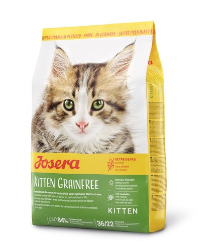 ג'וסרה קיטן מזון יבש ללא דגנים לגורי חתולים 2 ק