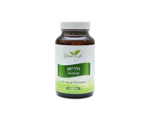 כמוסות ולריאן -  GREEN LIFE 