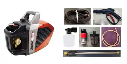 מכונת שטיפה מיני בלחץ בראשלס (ללא פחמים) RHINO 220BAR מק