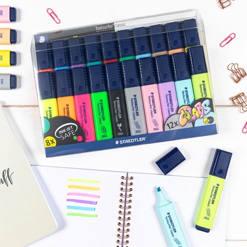מרקרים זוהרים - סט של 20 יח STAEDTLER Textsurfer classic