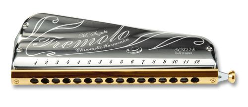 מפוחית טרמולו כרומטית Suzuki Tremolo Chromatic SCT-128 C