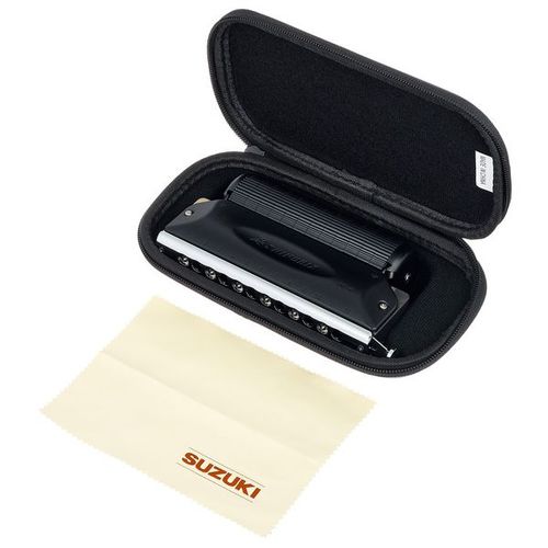 מפוחית כרומטית + משתיק למפוחית Suzuki SNB-48 Shinobix Silencer