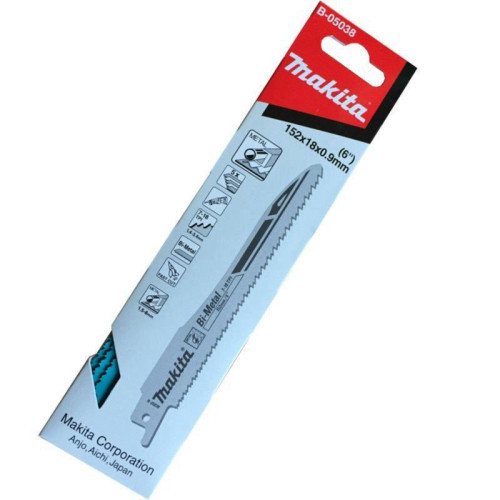 סט 5 להבים להבים למשור חרב לחיתוך מתכת MAKITA B-05038