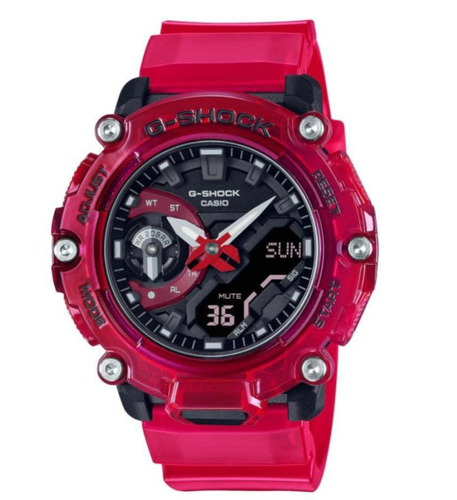 שעון יד ג׳י-שוק קארבון G-SHOCK - אדום