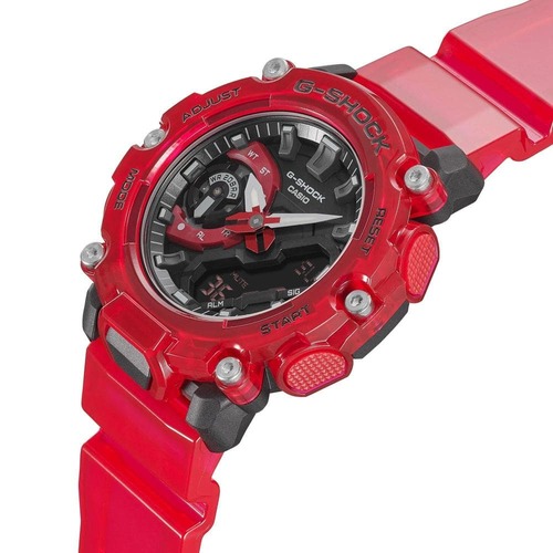 שעון יד ג׳י-שוק קארבון G-SHOCK - אדום