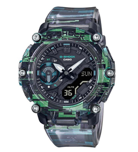 שעון יד ג׳י-שוק קארבון G-SHOCK - הדפס גליץ’