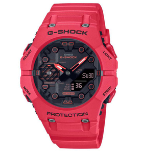 שעון יד ג׳י-שוק קארבון בלוטות׳ G-SHOCK - אדום